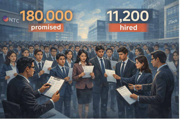 India’s Top IT Companies Promised 180,000 Fresher Jobs. They Hired 11,200. Here’s What That Means for You.